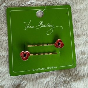 Vera Bradley Gold Hair Pins